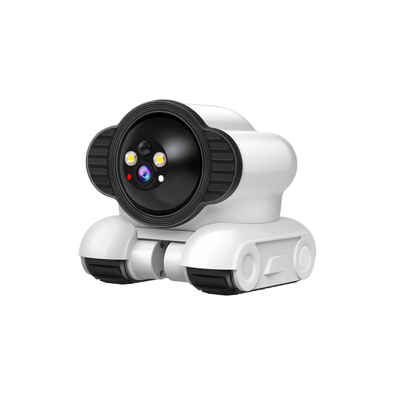 360° HD WiFi Mobile Surveillance Robot Car Smart Camera for Home Pet Monitoring