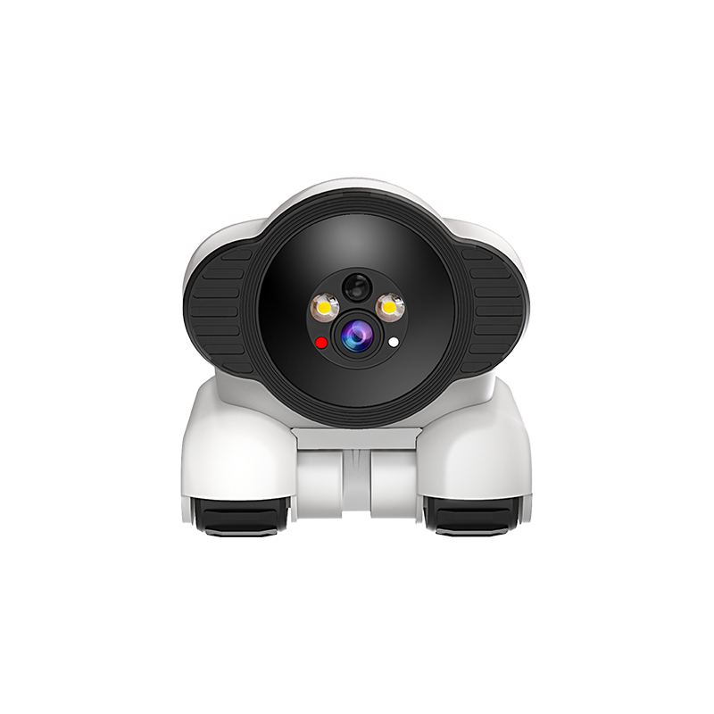 360° HD WiFi Mobile Surveillance Robot Car Smart Camera for Home Pet Monitoring