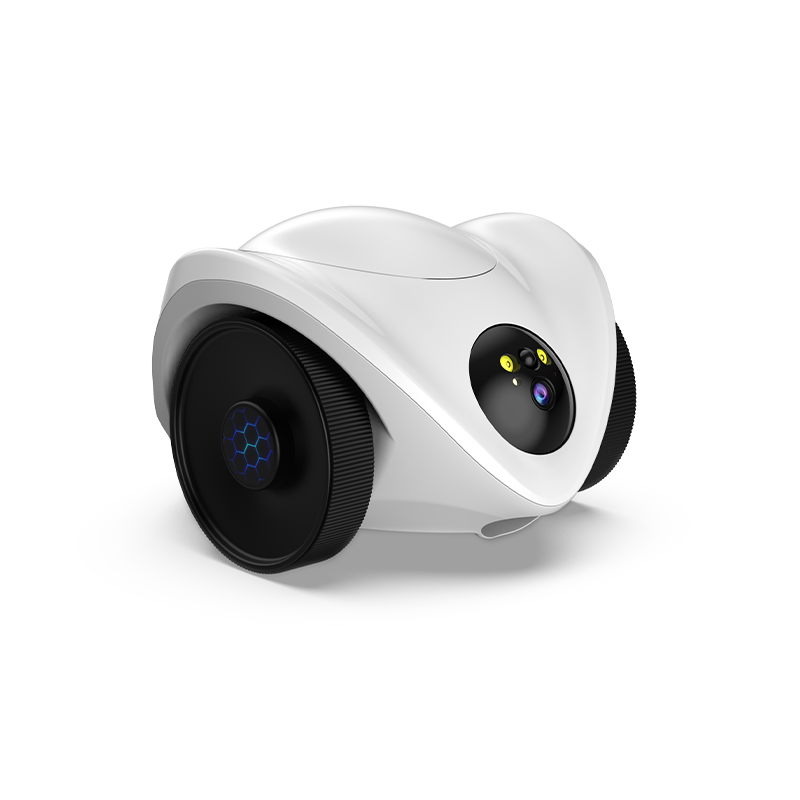 Mobile Security Camera, WiFi Smart Dog Feeder, Surveillance Camera with Two-Way Audio