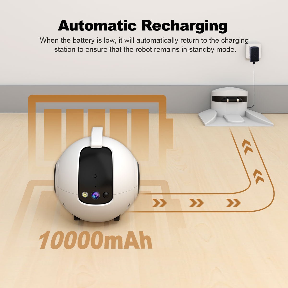 Pet AI Smart Toy: Tumbler, Laser Monitor, Wi-Fi, Large Capacity, Whole-Home Coverage, Mobile, Auto-Triggered, People Monitoring